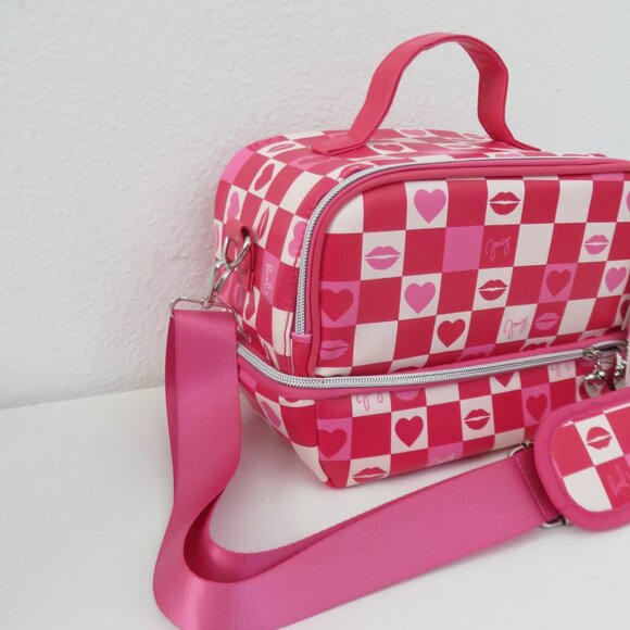 Juicy Couture Signature Logo Insulated Double Zip Cooler Bag - Picture 4 of 6